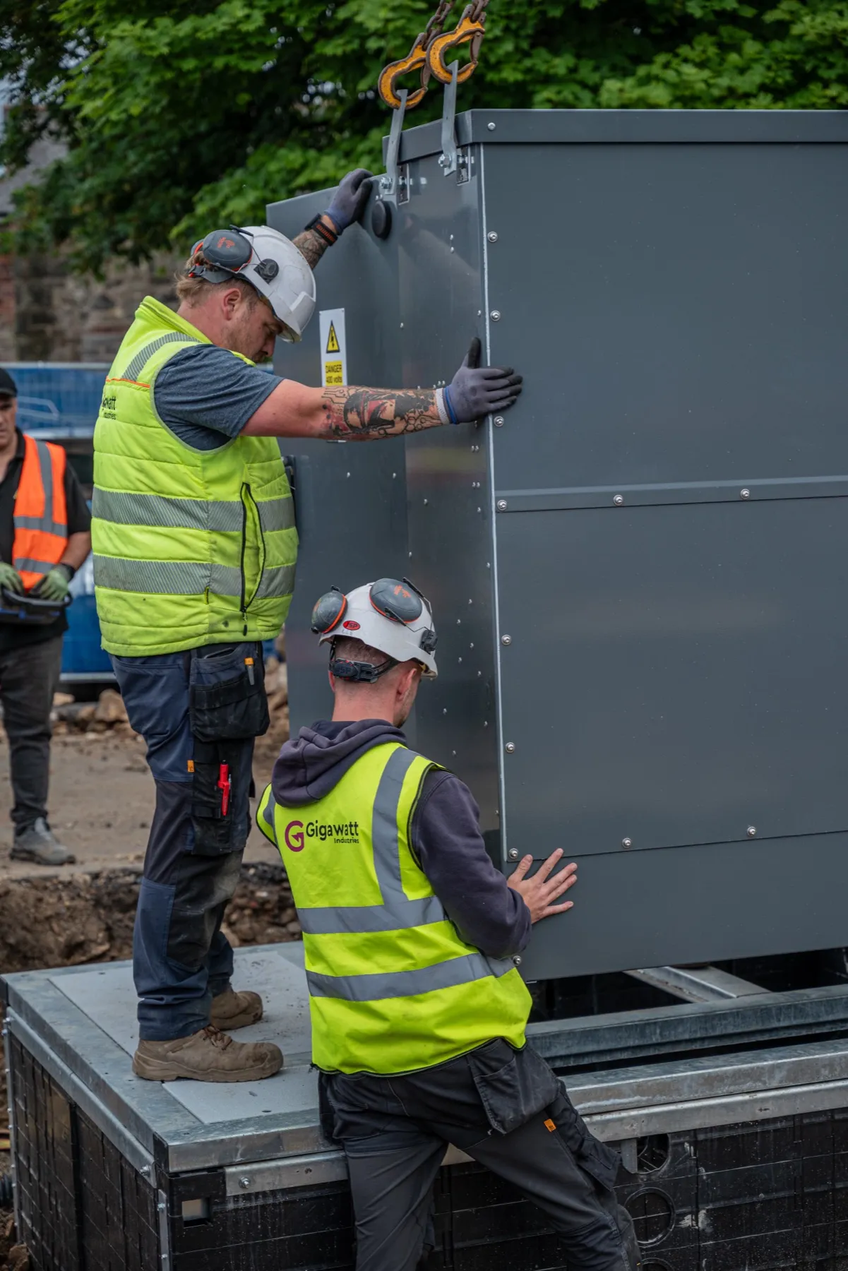 Building the Black Bull charging hub, Newcastle upon Tyne