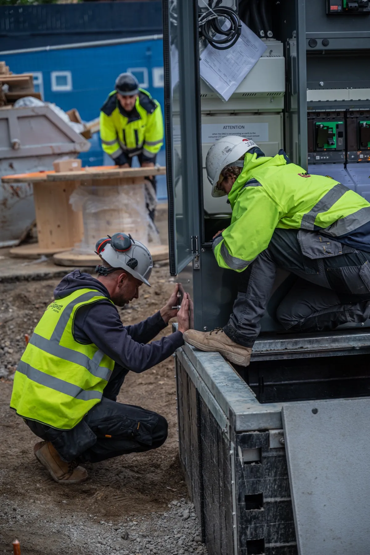 Building the Black Bull charging hub, Newcastle upon Tyne