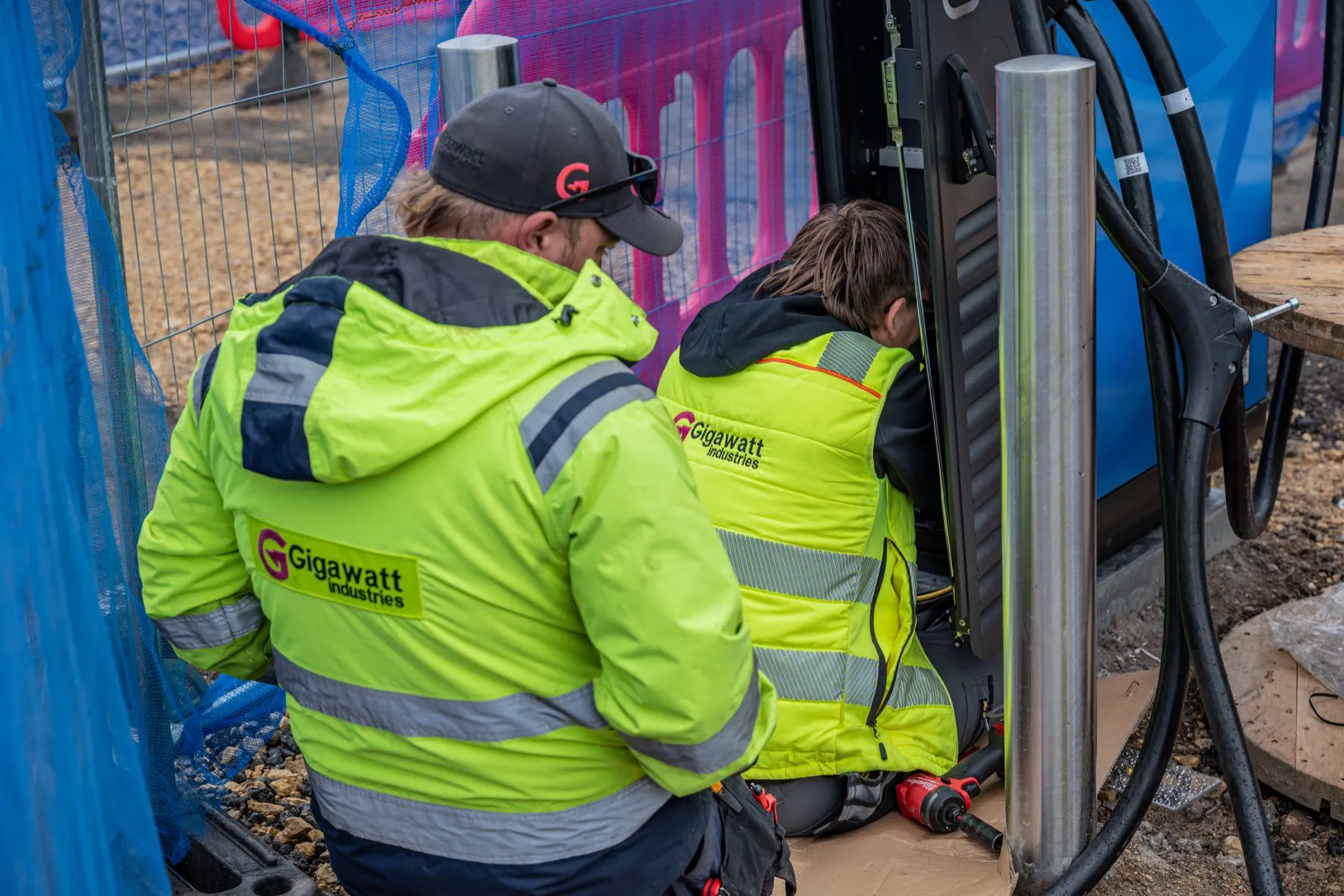Building the Black Bull charging hub, Newcastle upon Tyne