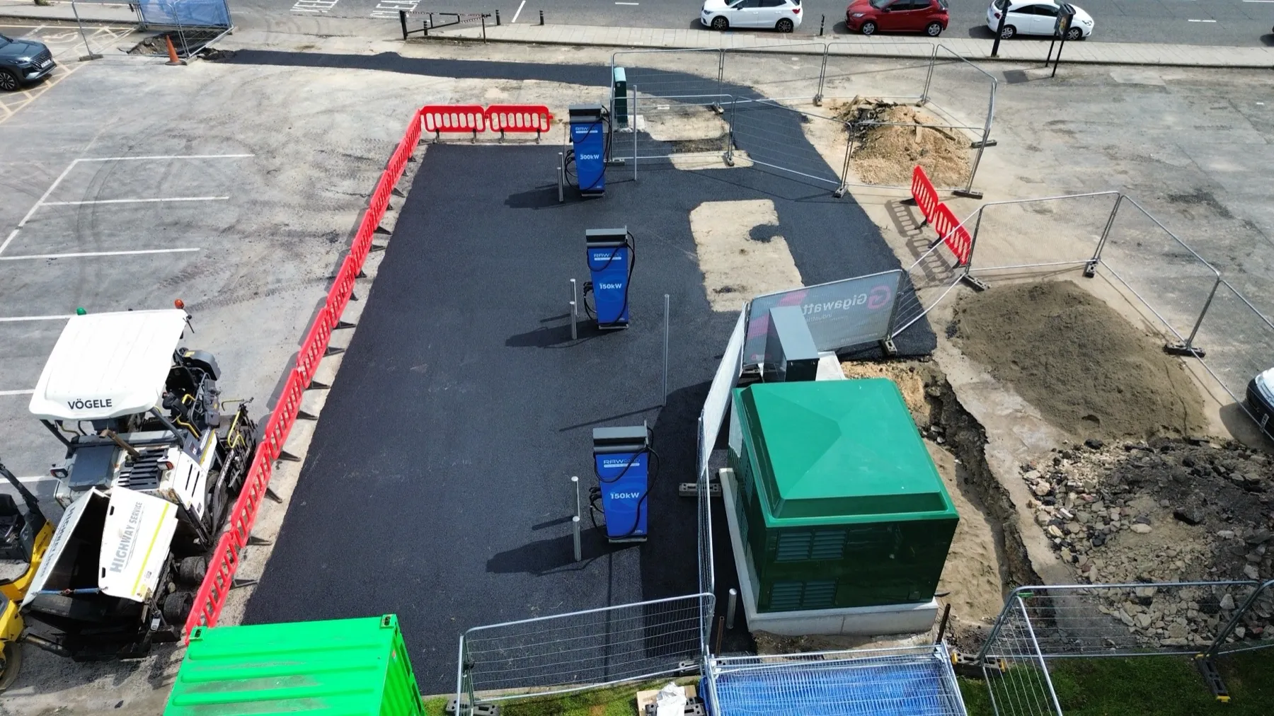 Building the Black Bull charging hub, Newcastle upon Tyne