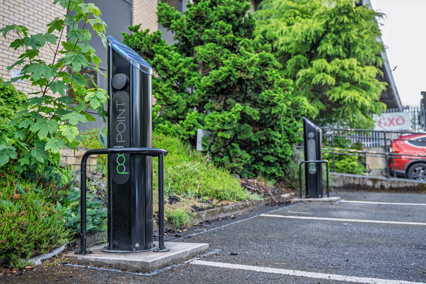 B&Q Regional Consolidation Centre, workplace EV charging
