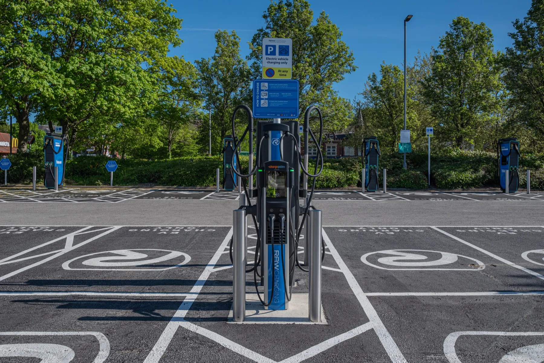 Cardigan Fields, EV charging hub, Leeds