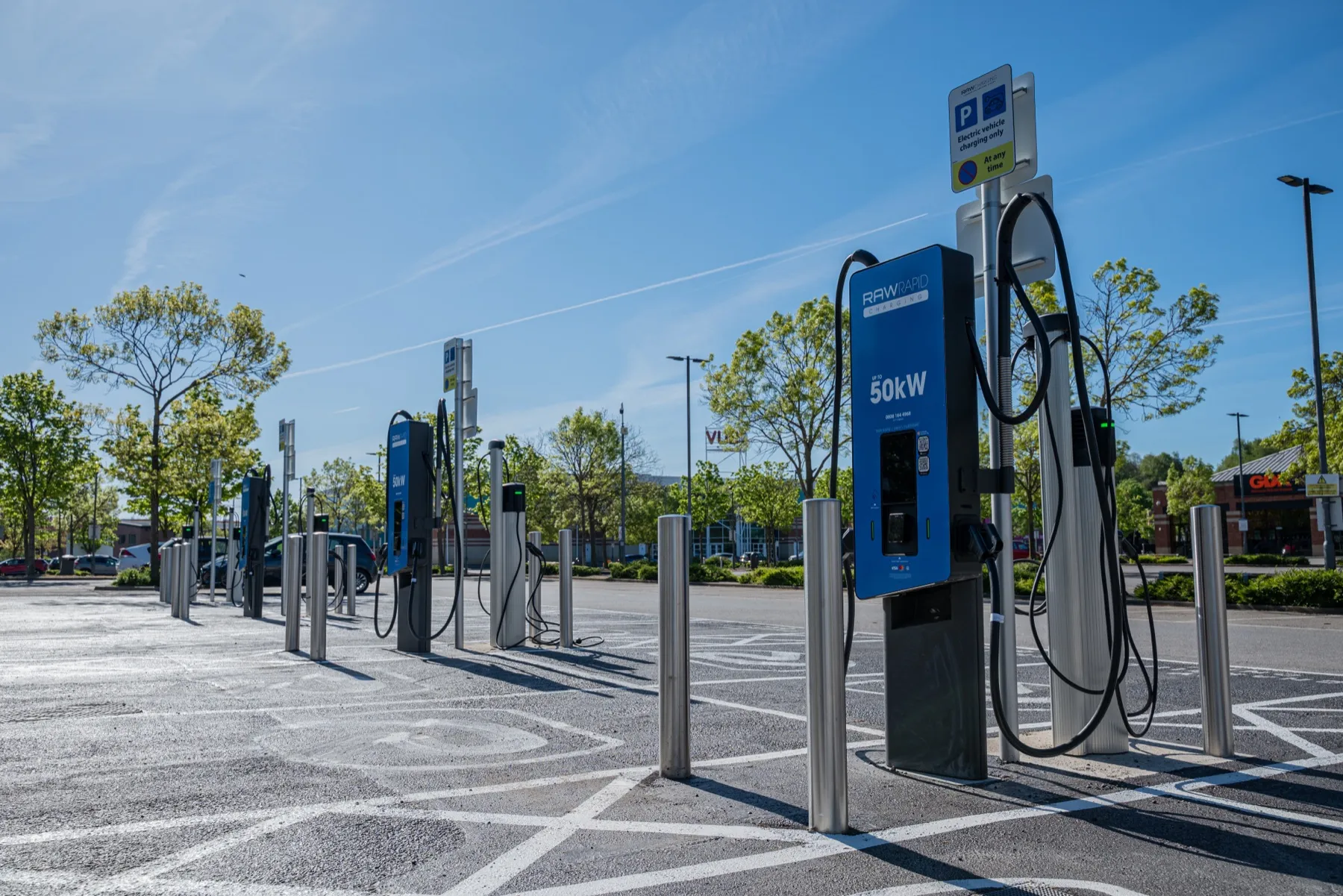 Cardigan Fields, EV charging hub, Leeds