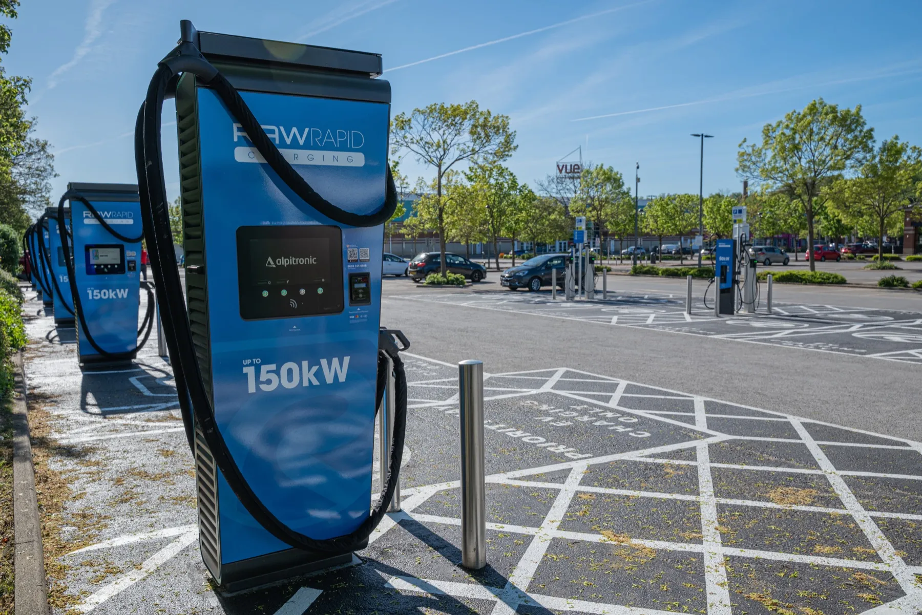 Cardigan Fields, EV charging hub, Leeds