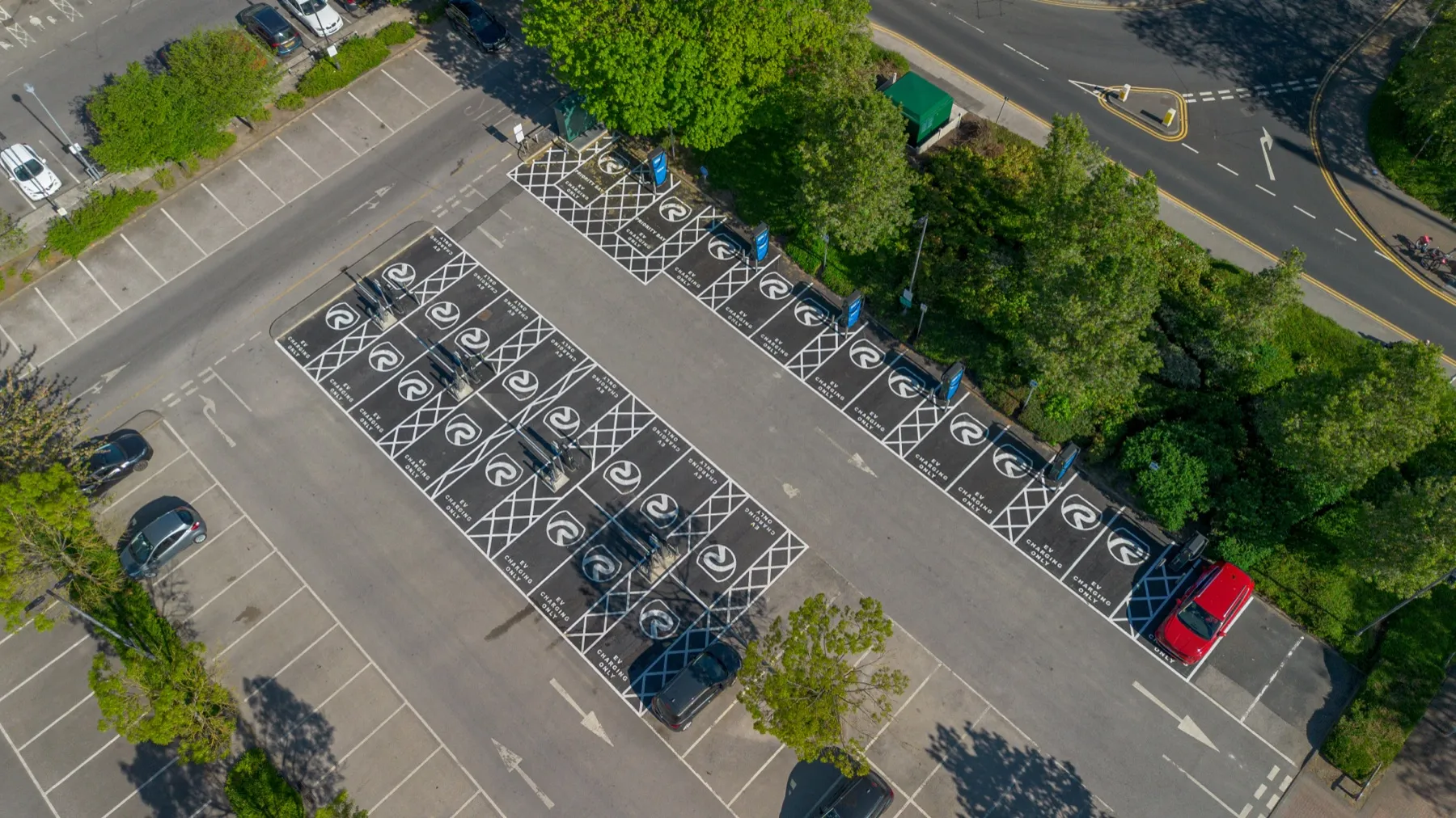 Cardigan Fields, EV charging hub, Leeds