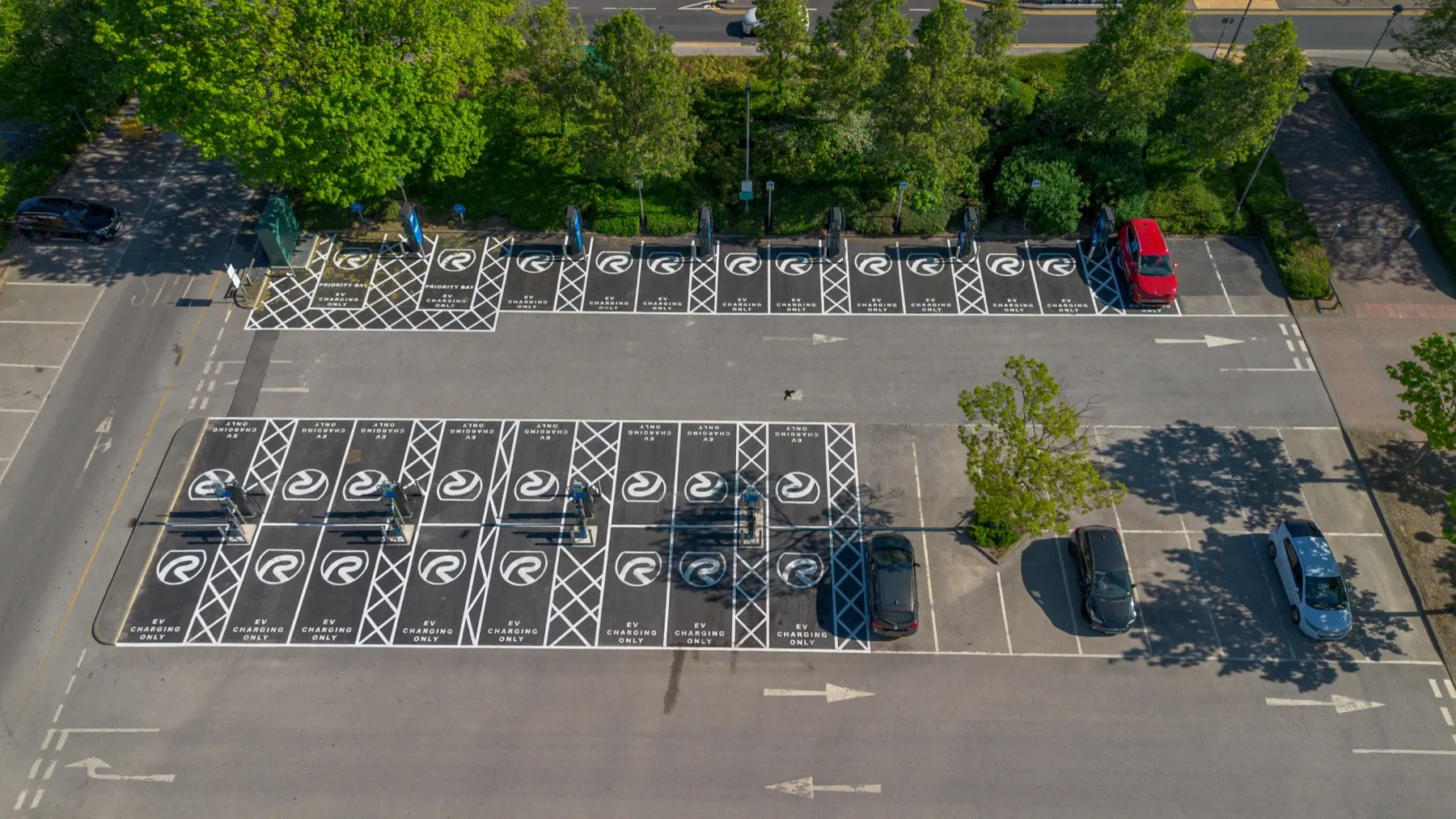 Cardigan Fields, EV charging hub, Leeds