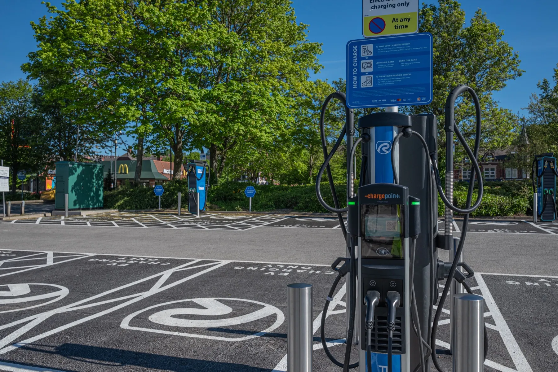 Cardigan Fields, EV charging hub, Leeds