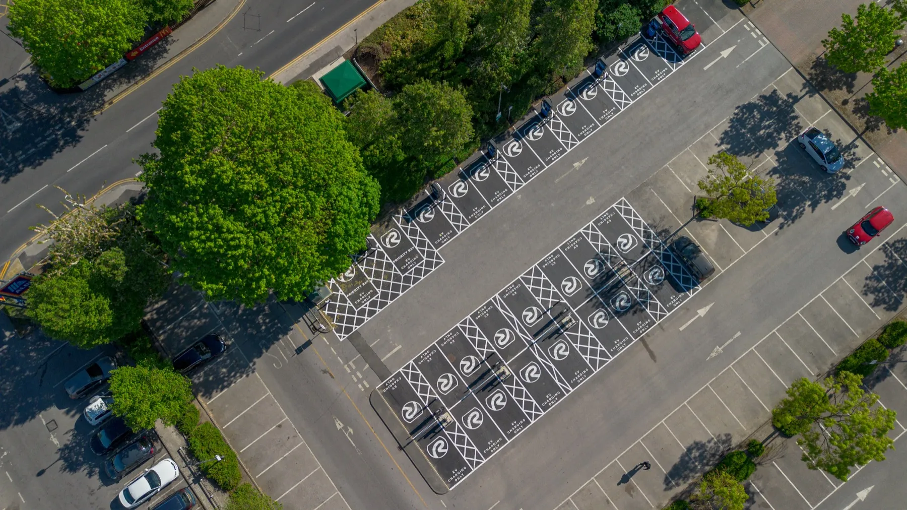 Cardigan Fields, EV charging hub, Leeds