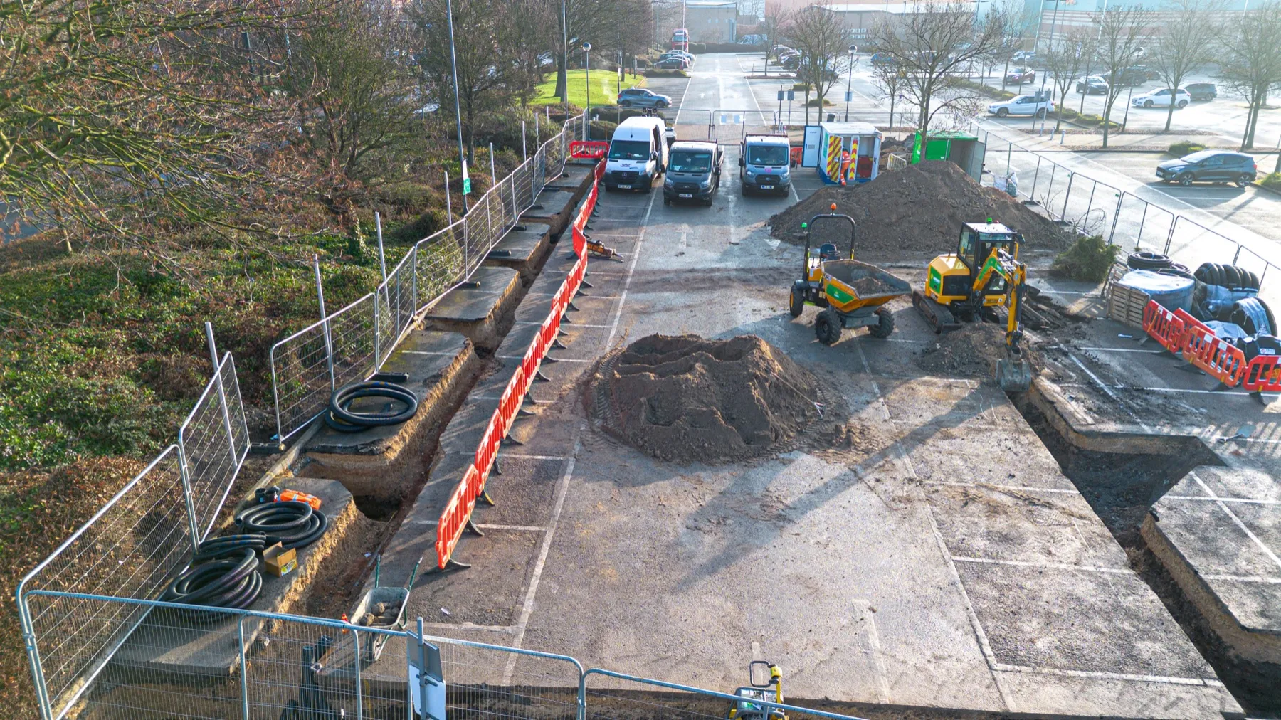 Cardigan Fields, EV charging hub, Leeds