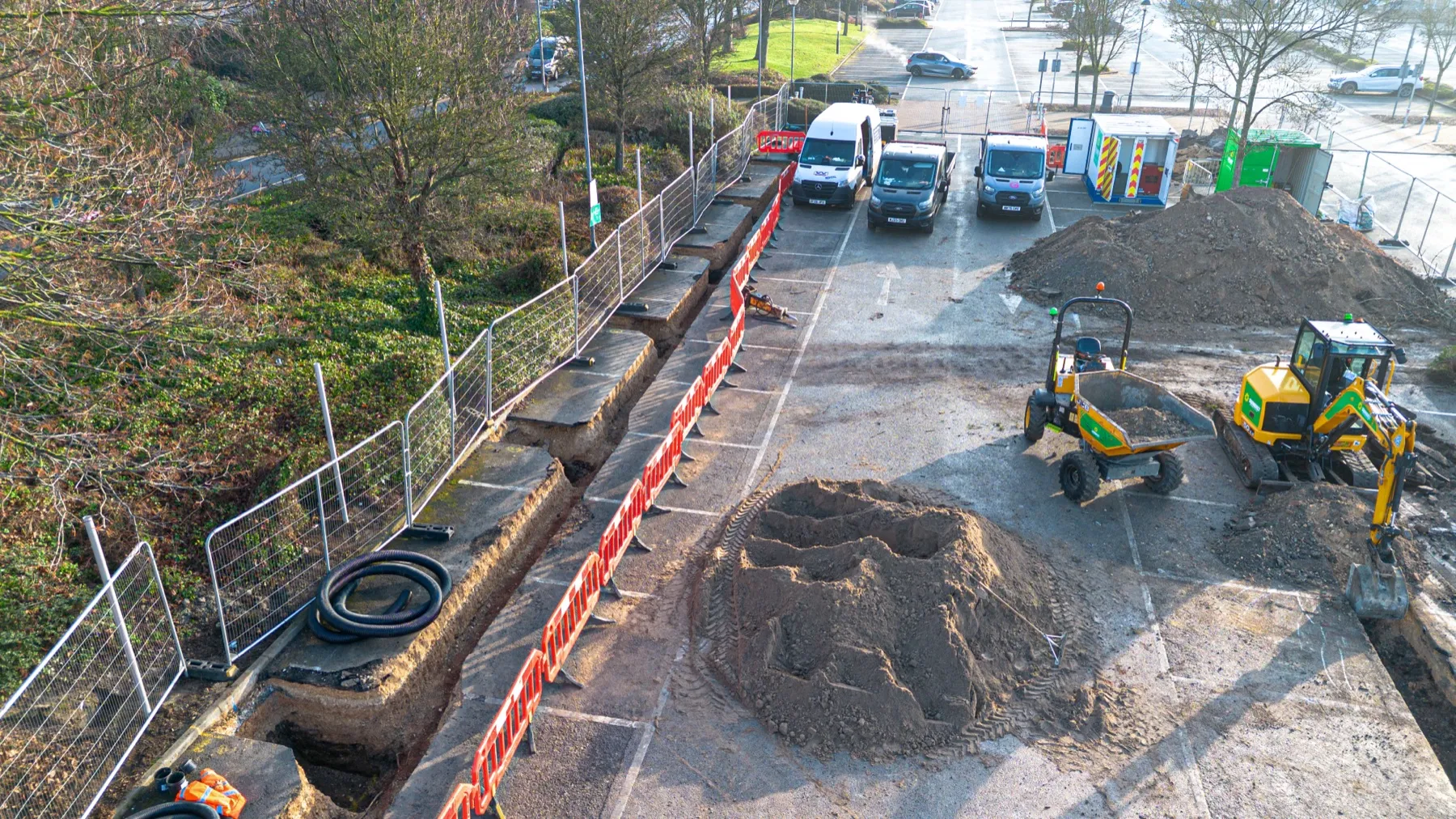 Cardigan Fields, EV charging hub, Leeds