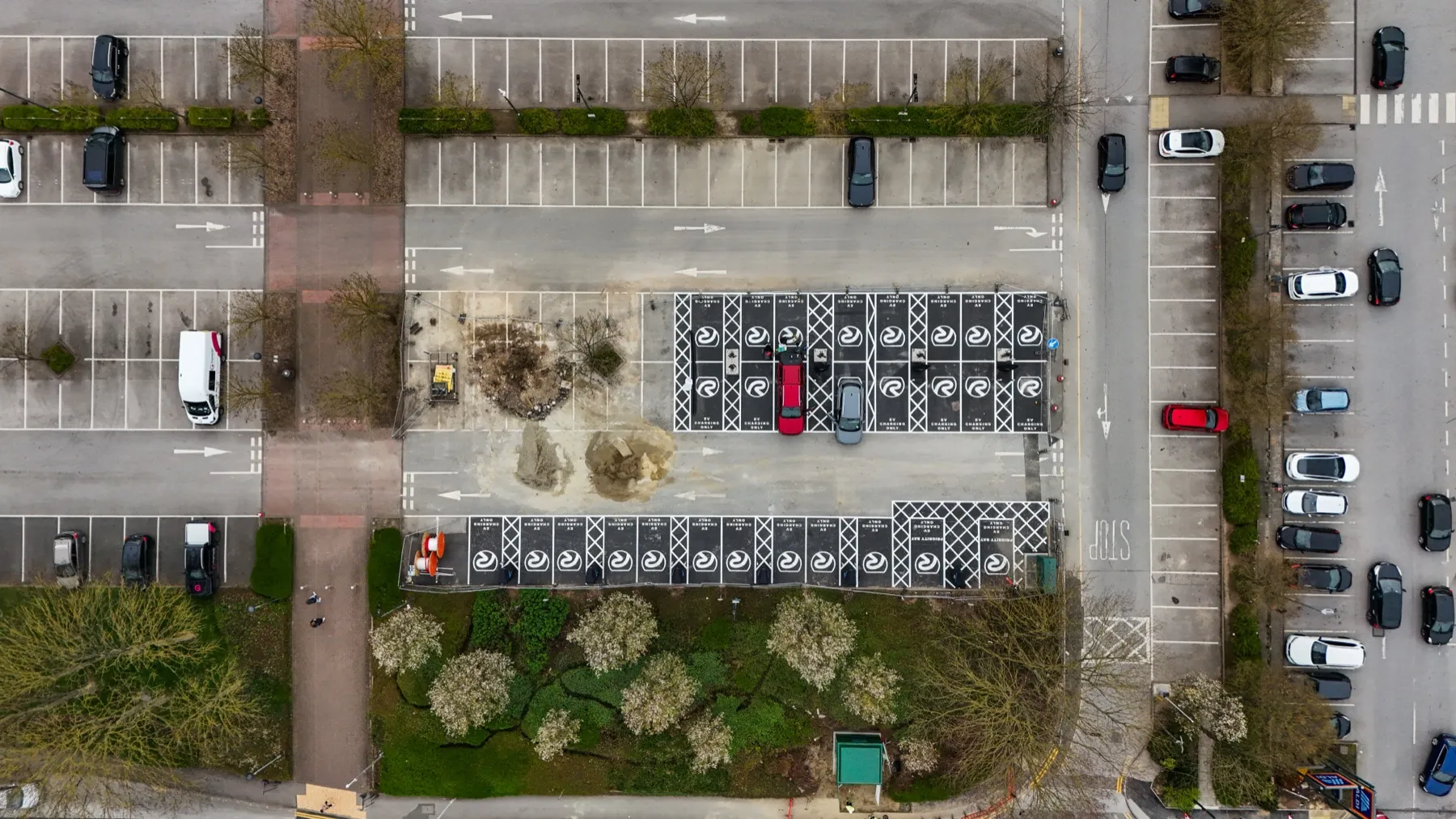 Cardigan Fields, EV charging hub, Leeds