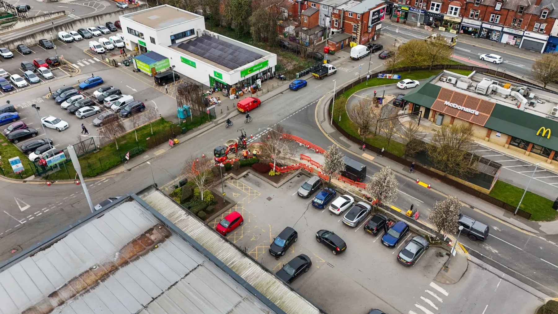 Cardigan Fields, EV charging hub, Leeds