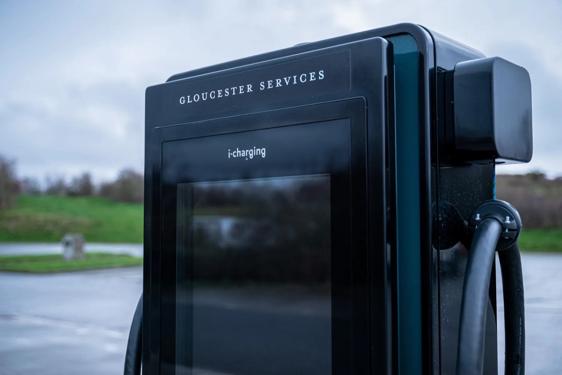 Gloucester Services northbound, EV charging hub