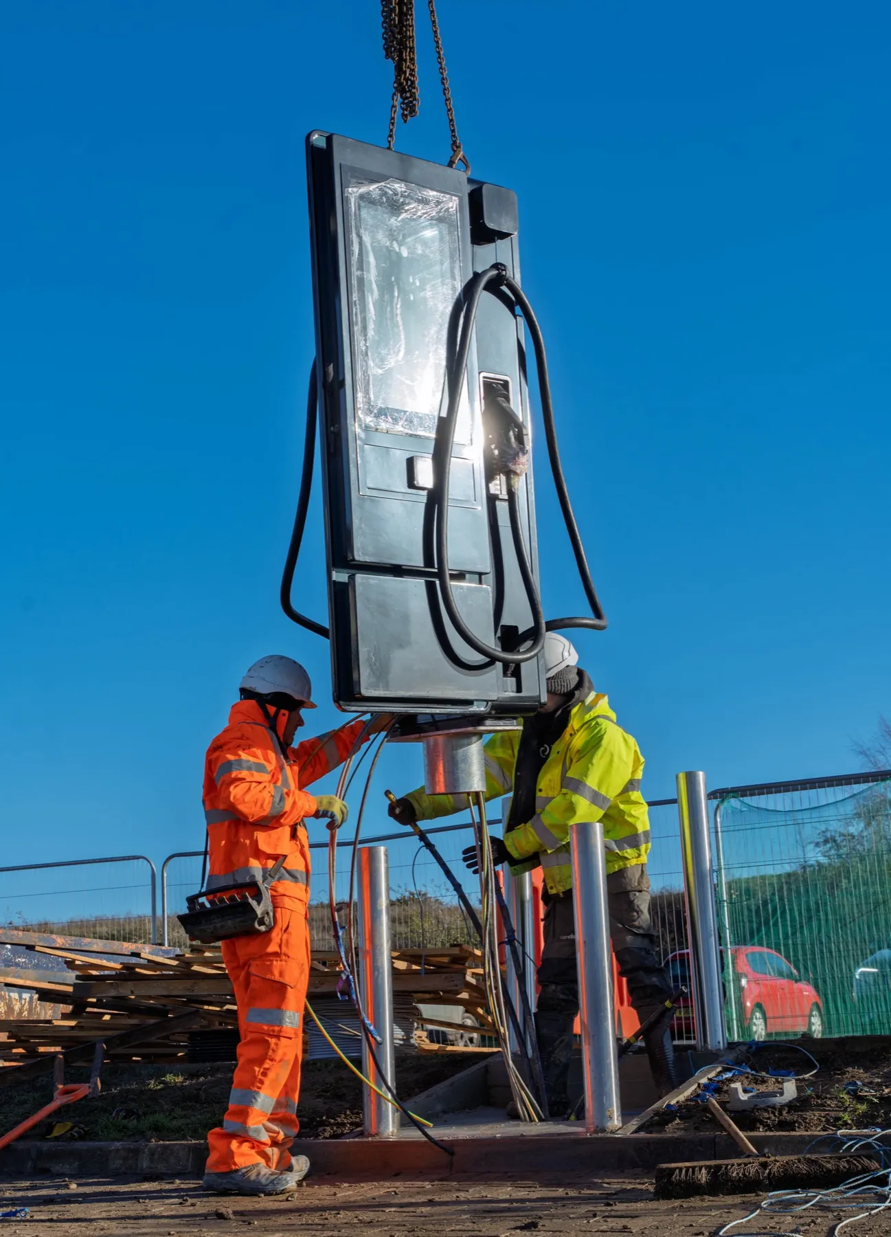 Gloucester Services northbound, EV charging hub