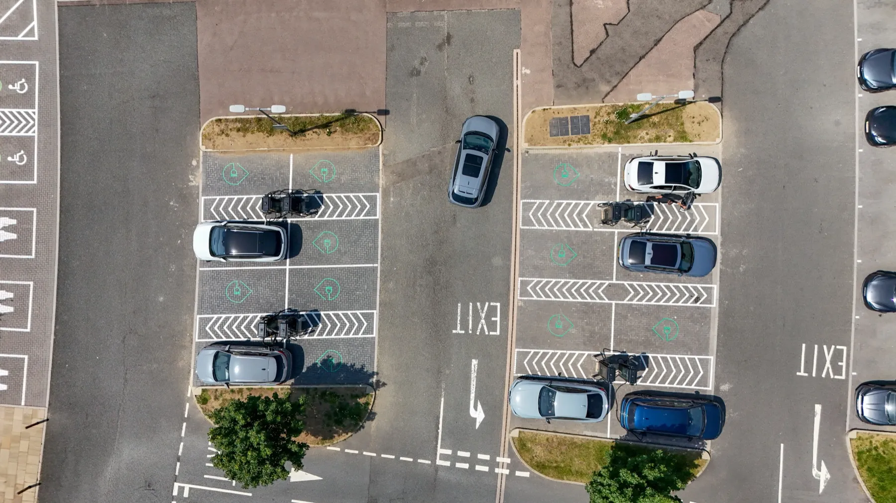 Gloucester Services southbound, EV charging hub