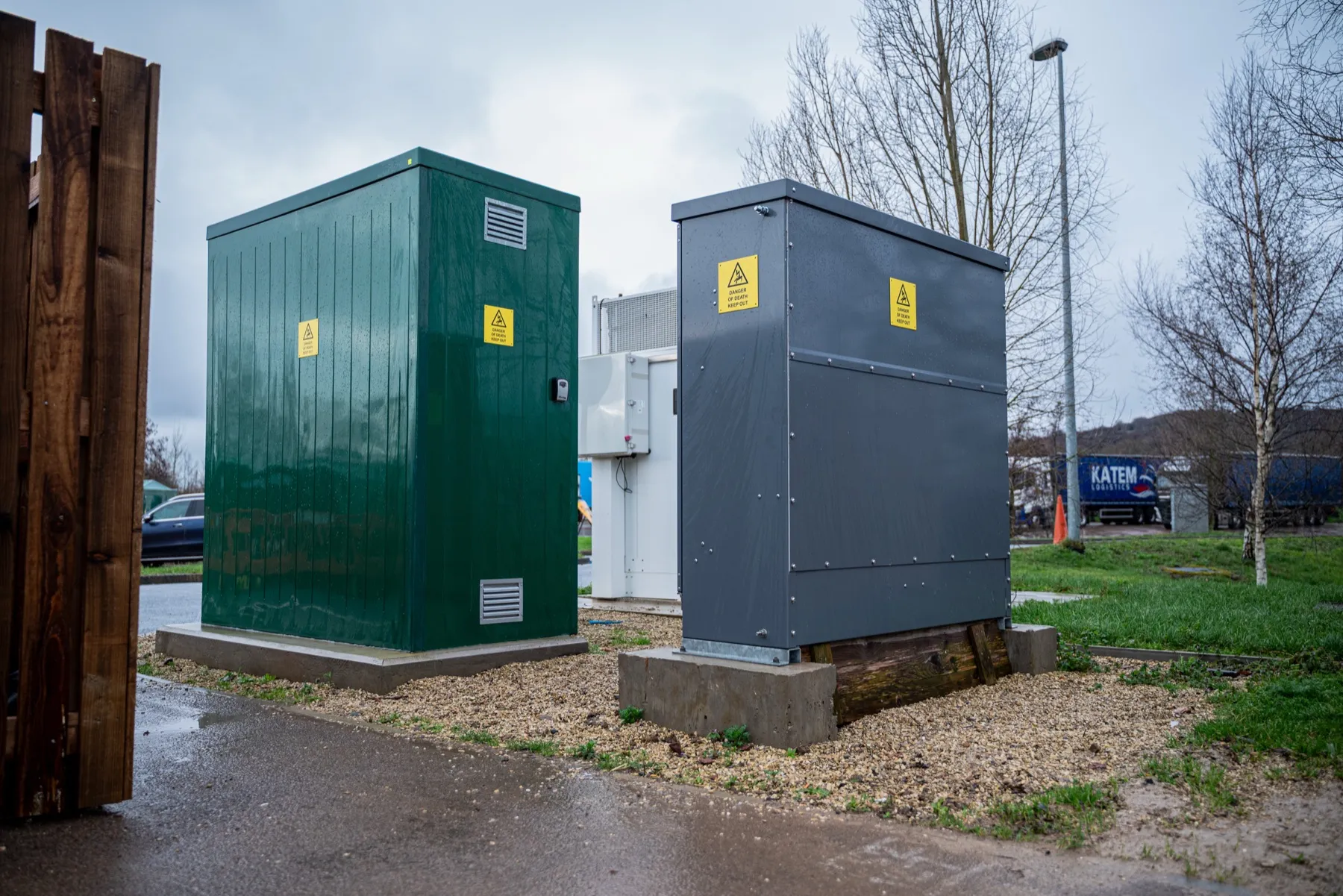 Gloucester Services southbound, EV charging hub