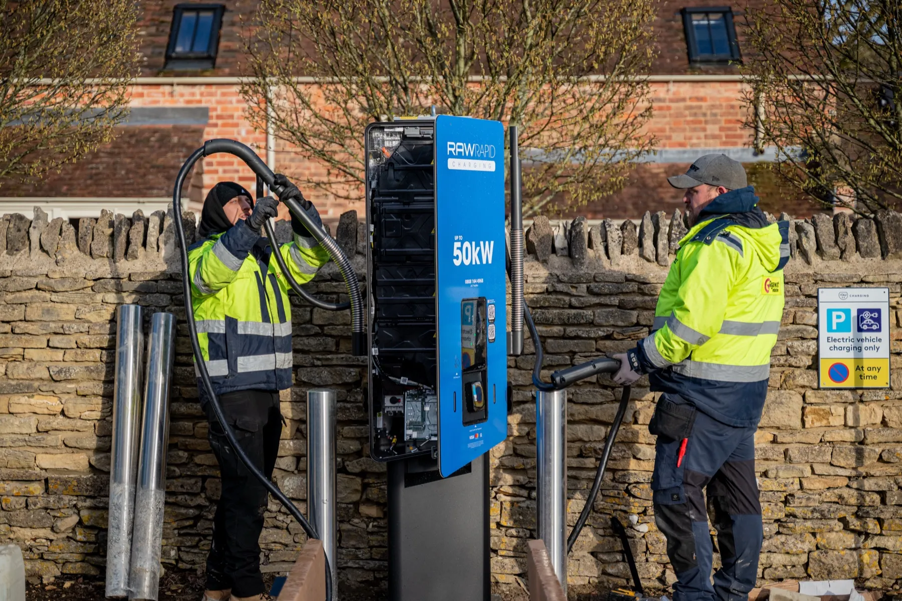 Greene King, RAW Rapid 50kW charger upgrade