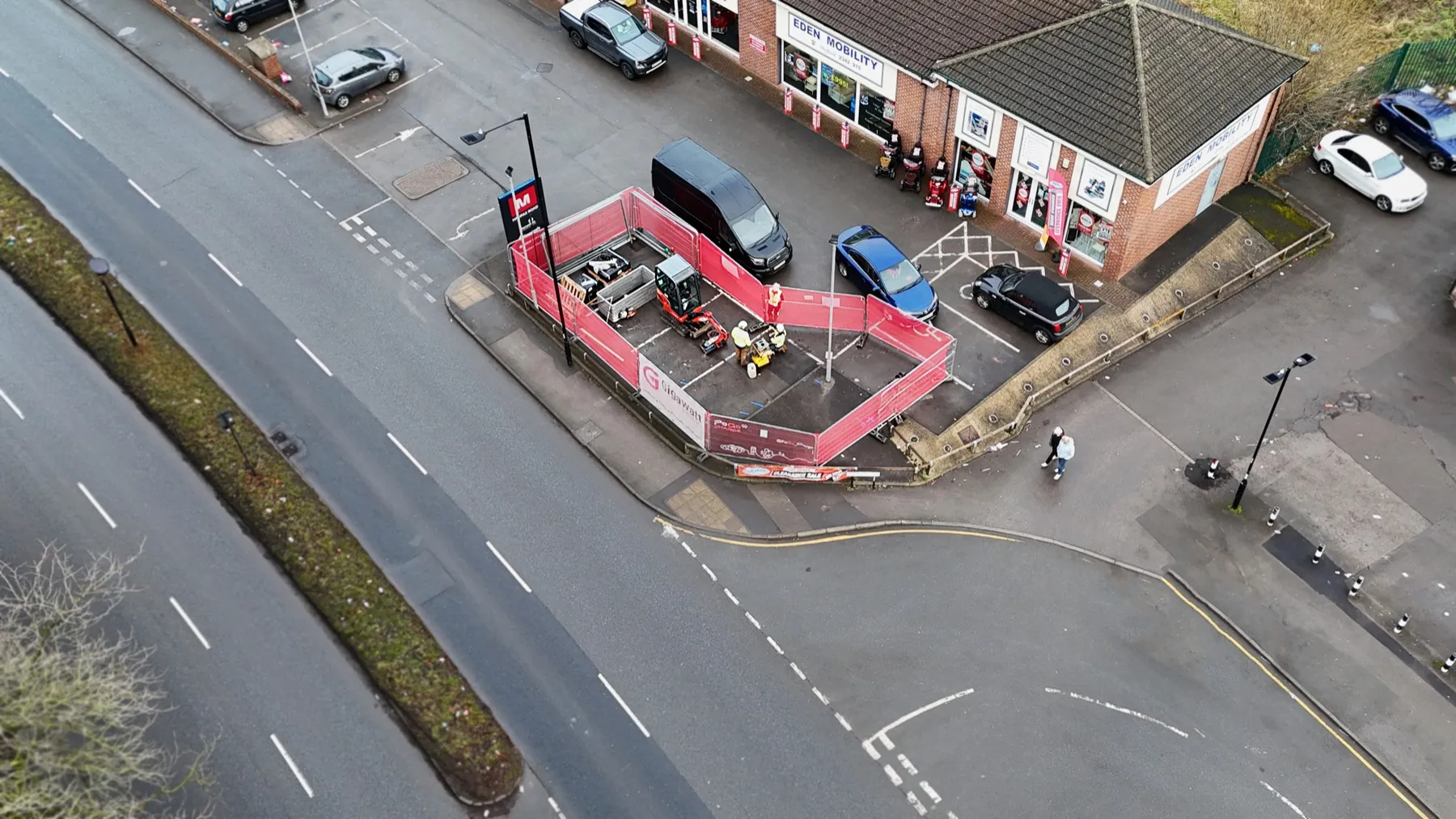 Halifax Road, Sheffield, 150kW rapid charging