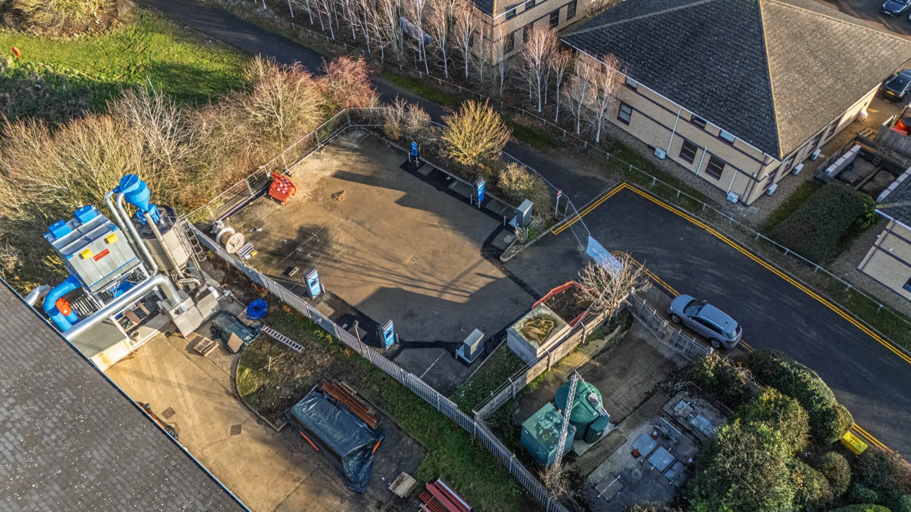 Hinchingbrooke Business Park, EV charging hub