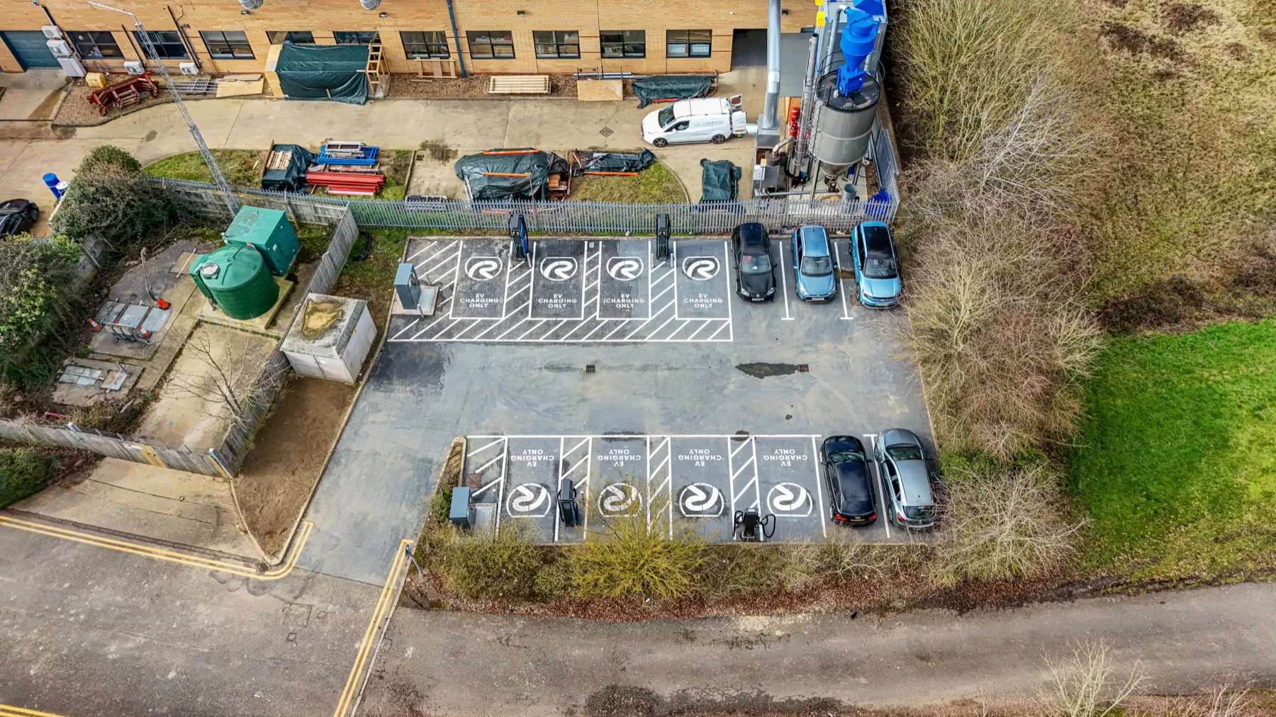 Hinchingbrooke Business Park, EV charging hub