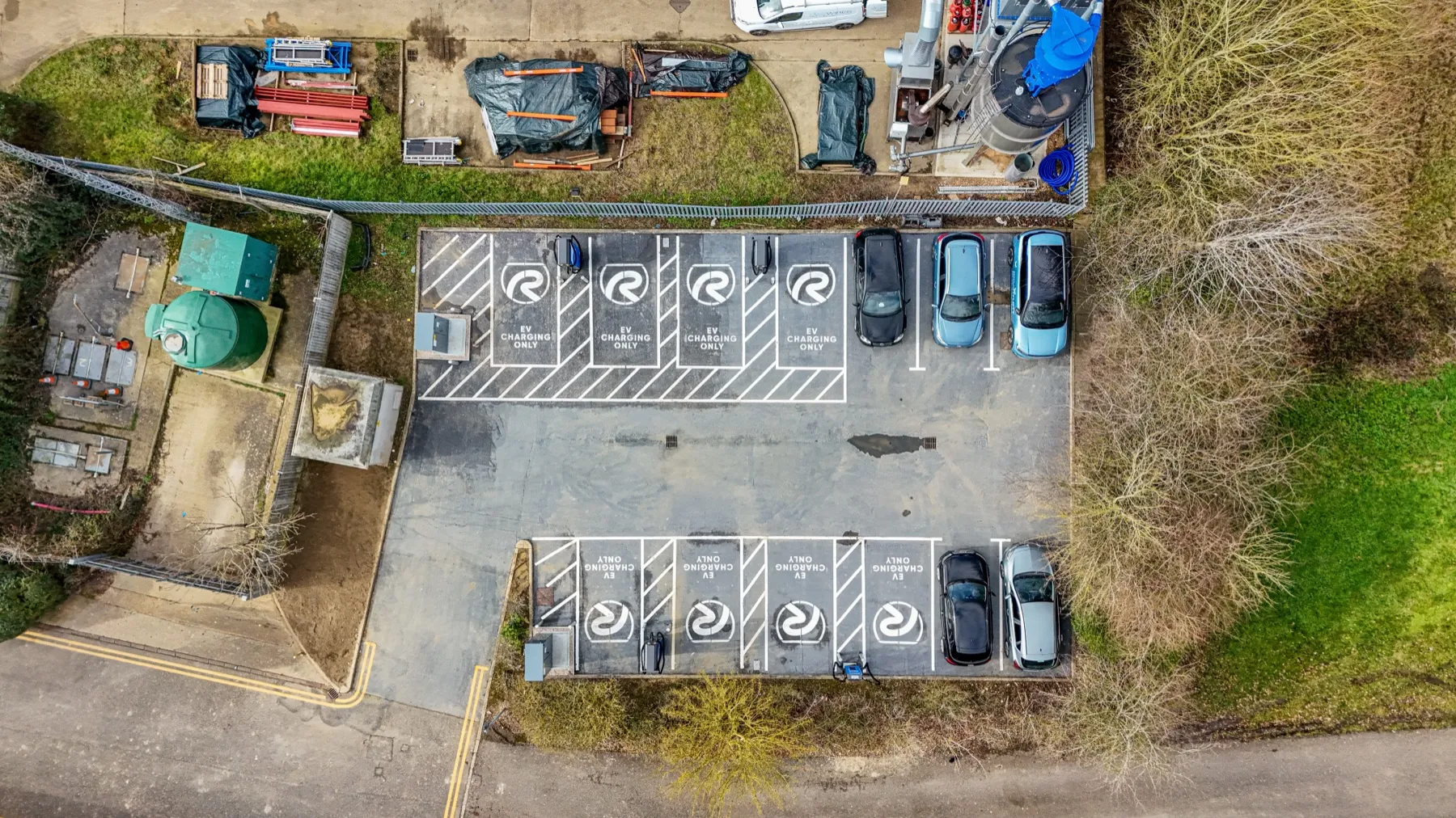Hinchingbrooke Business Park, EV charging hub