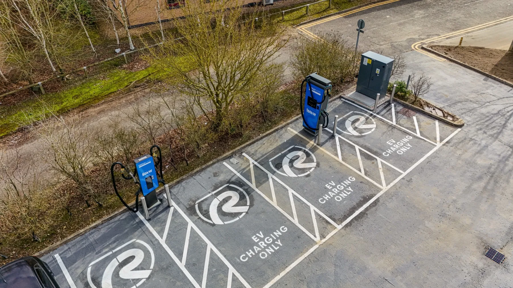 Hinchingbrooke Business Park, EV charging hub