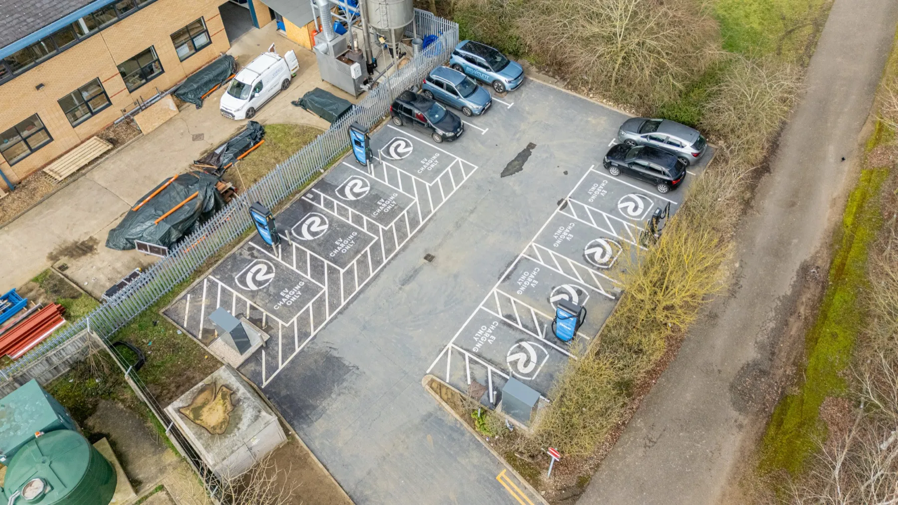 Hinchingbrooke Business Park, EV charging hub