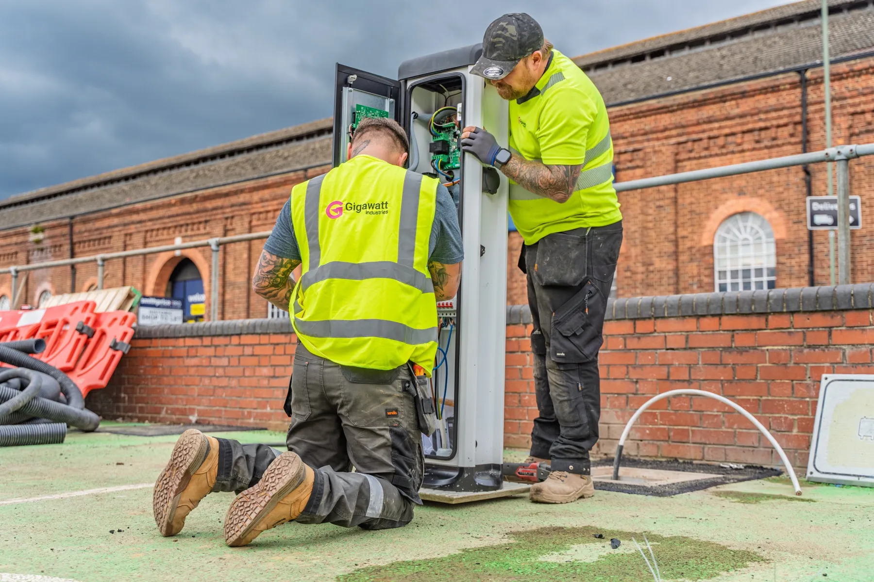 Horley Central Car Park, EV charging