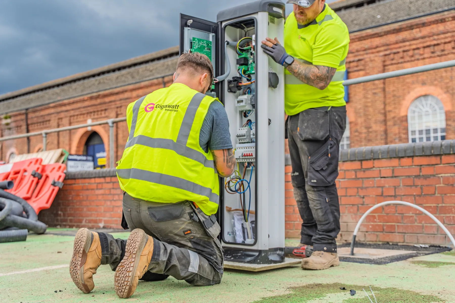 Horley Central Car Park, EV charging