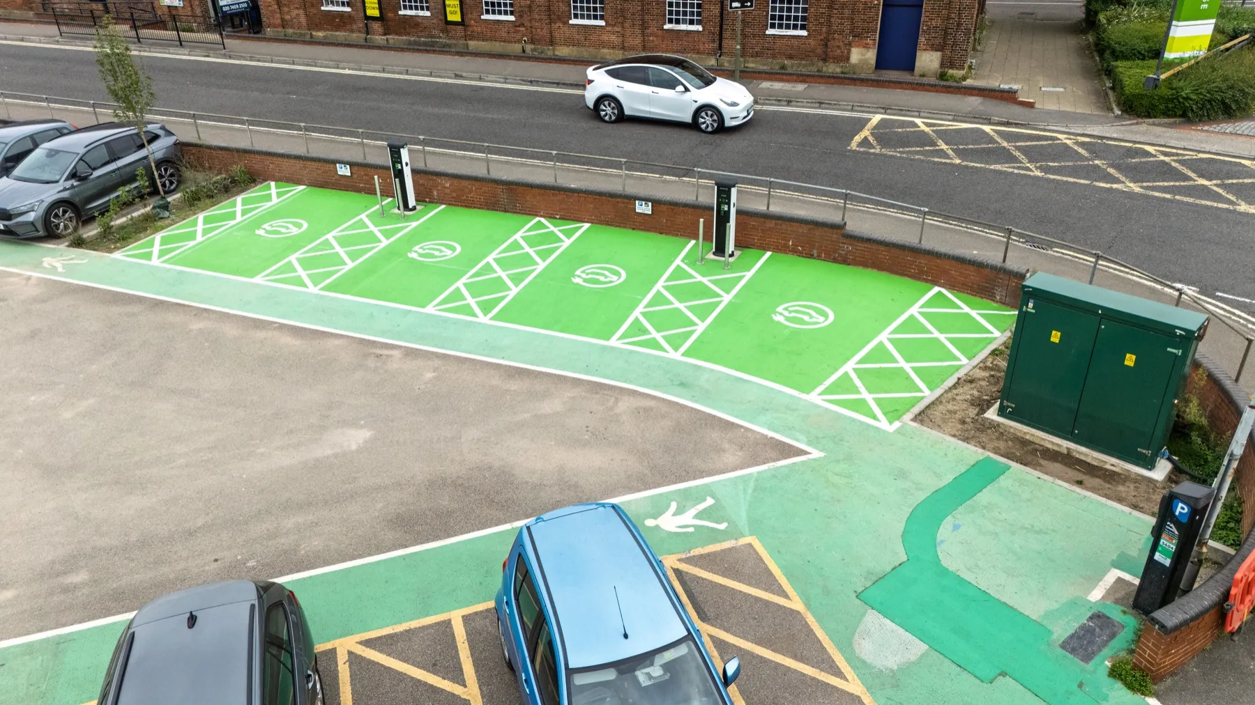 Horley Central Car Park, EV charging