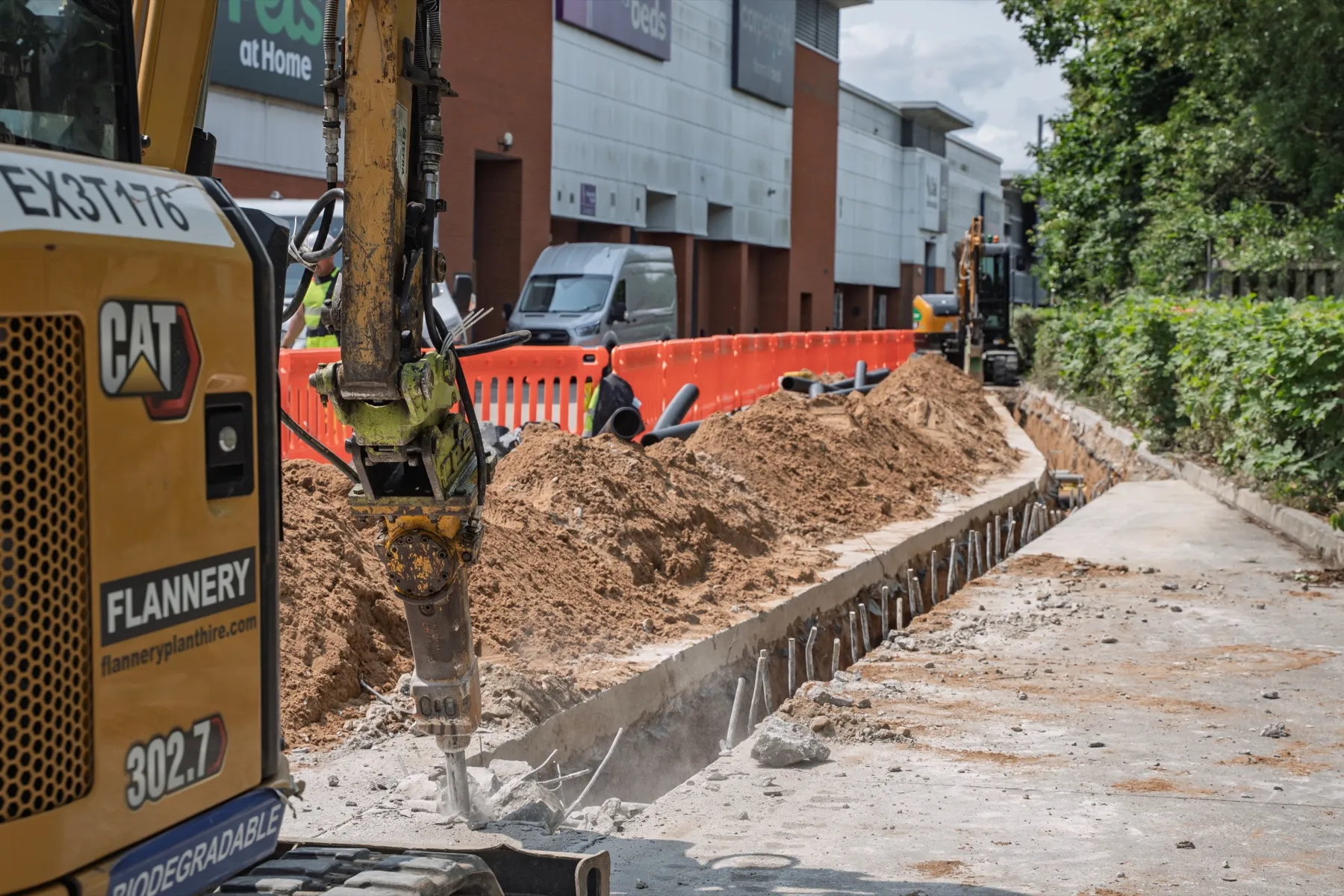 Hull Quays, enabling civils & connection works
