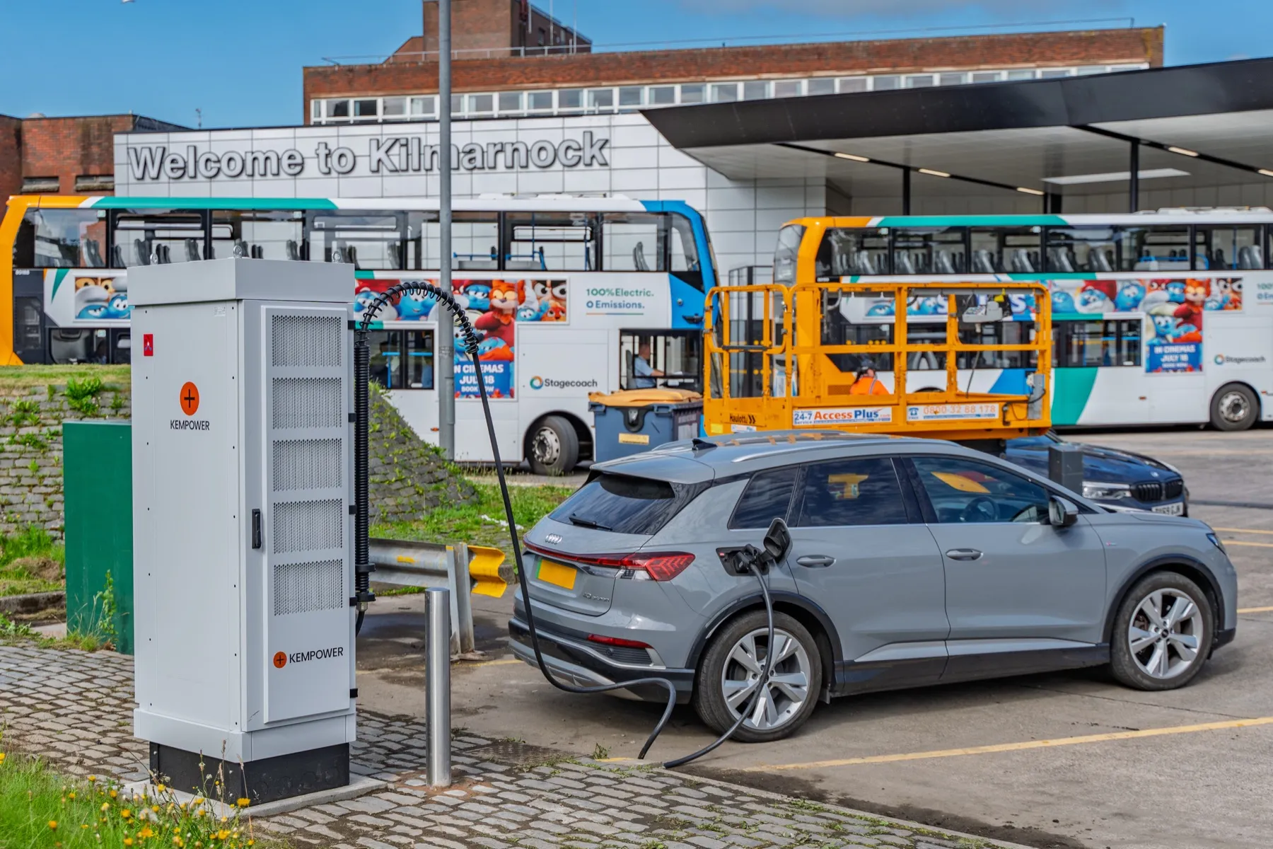 Kilmarnock Bus Station, Grid Connection project by Gigawatt