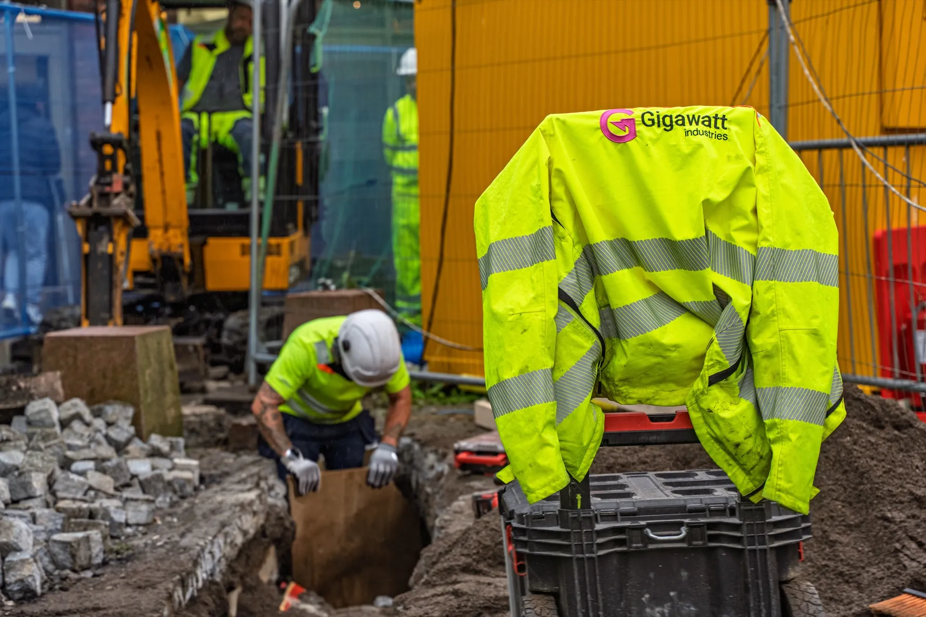 Kilmarnock Bus Station, depot charging & HV cable installation