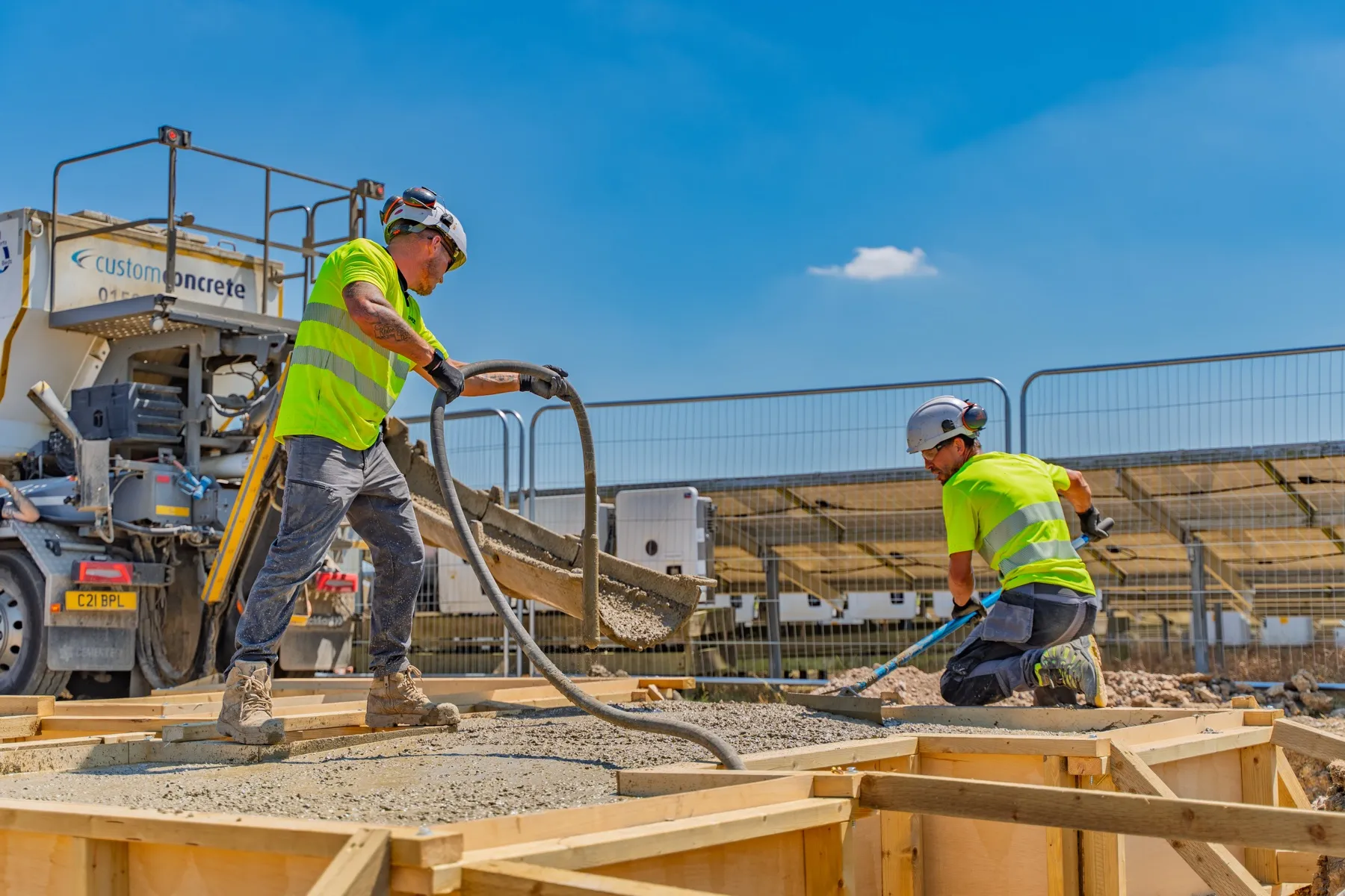 Littlewood Solar Farm, substation civils & groundworks