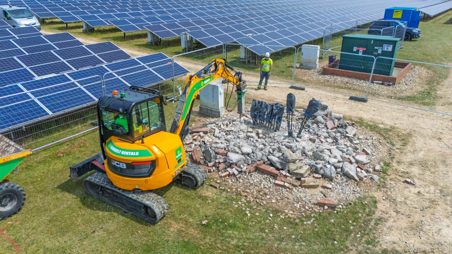 Littlewood Solar Farm, substation civils & groundworks