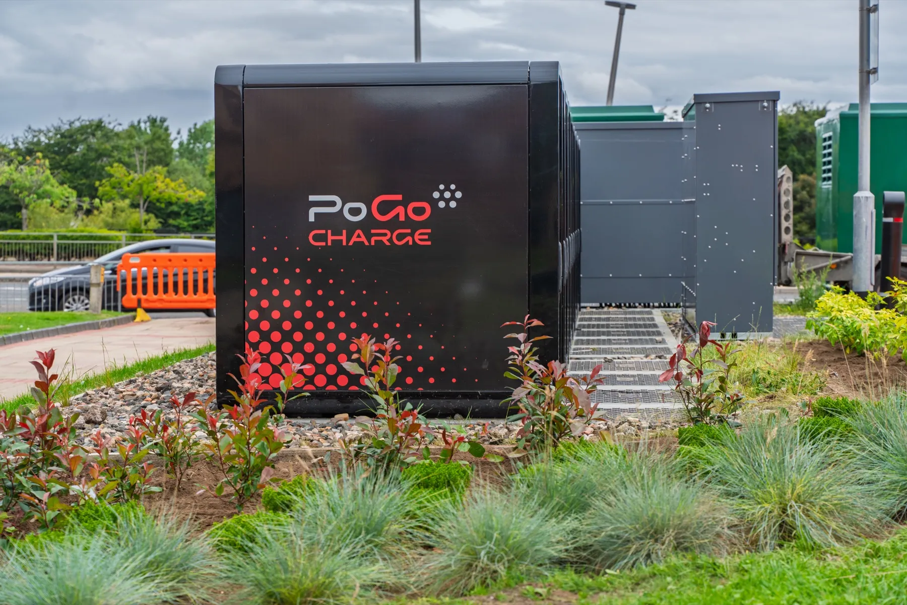 Livingston, The Centre, EV charging hub