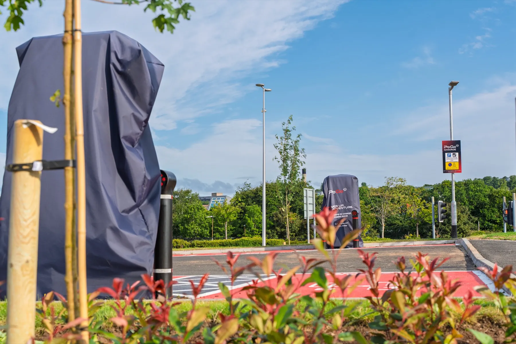 Livingston, The Centre, EV charging hub