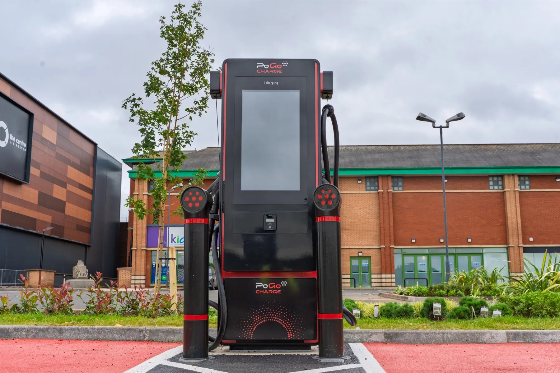 Livingston, The Centre, EV charging hub