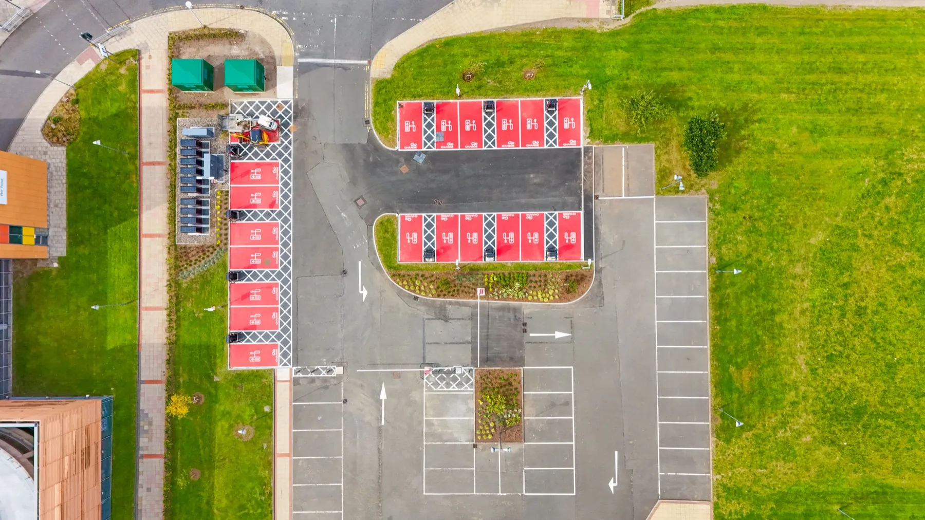 Livingston, The Centre, EV charging hub