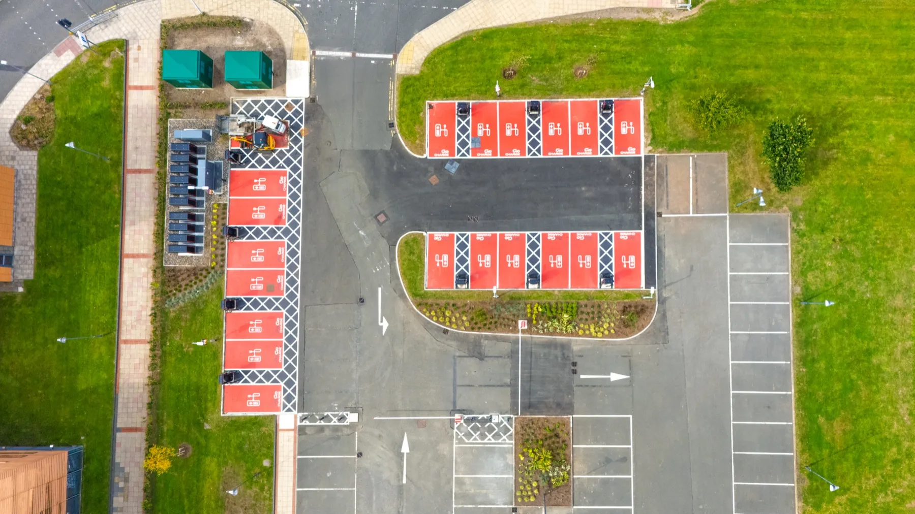 Livingston, The Centre, EV charging hub