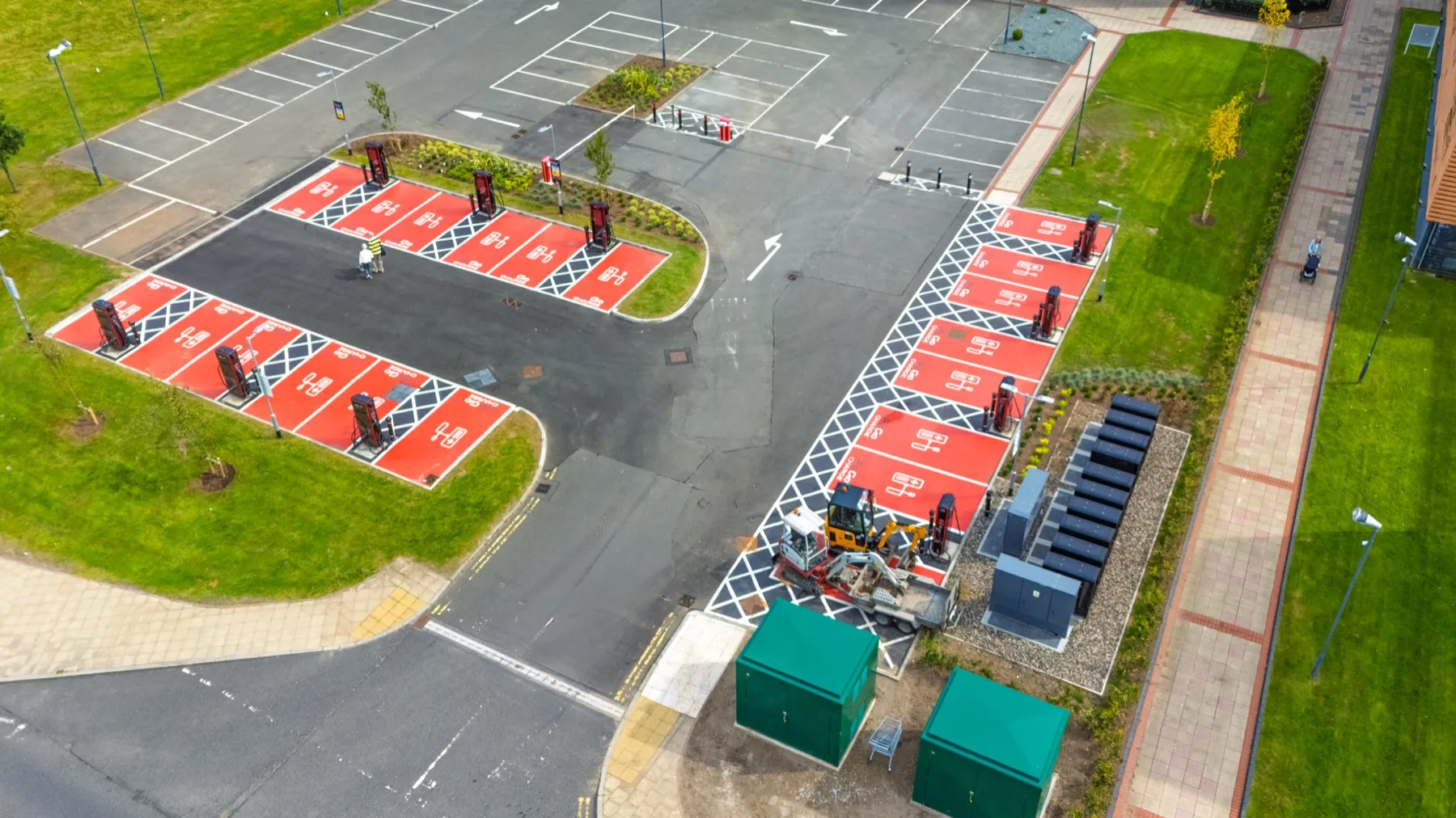 Livingston, The Centre, EV charging hub