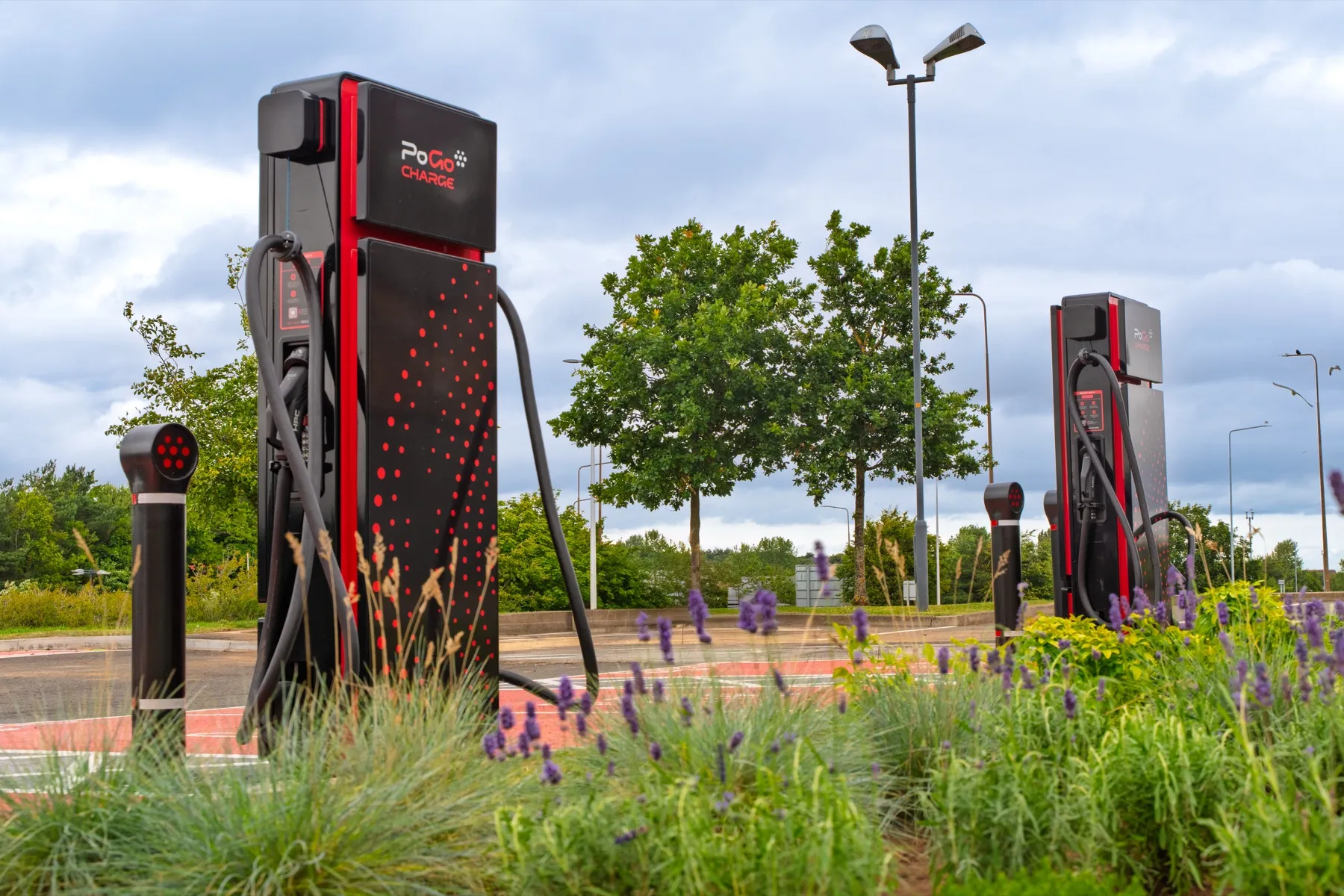 Livingston, The Centre, EV charging hub
