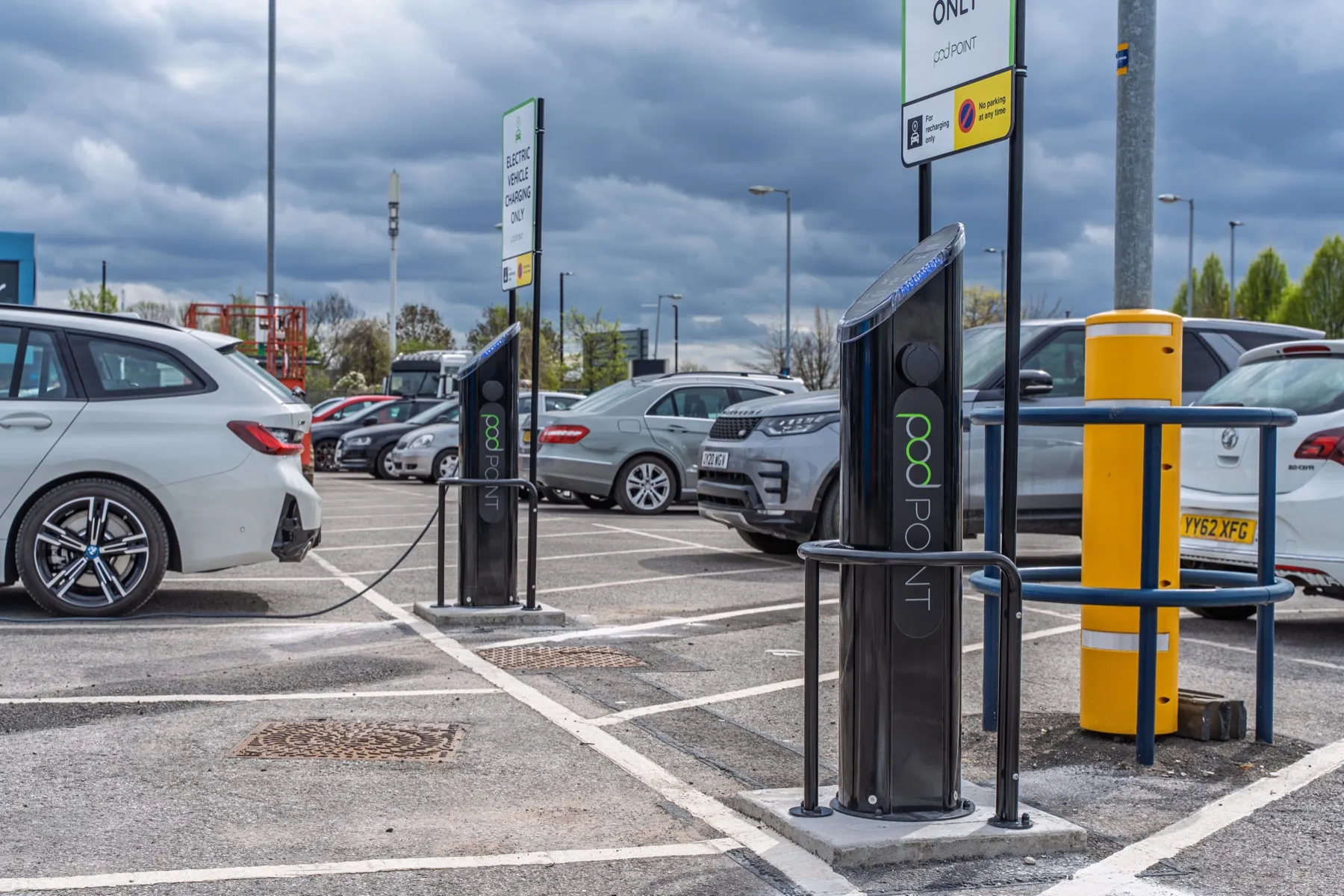 Manchester Etihad Stadium, workplace EV charging