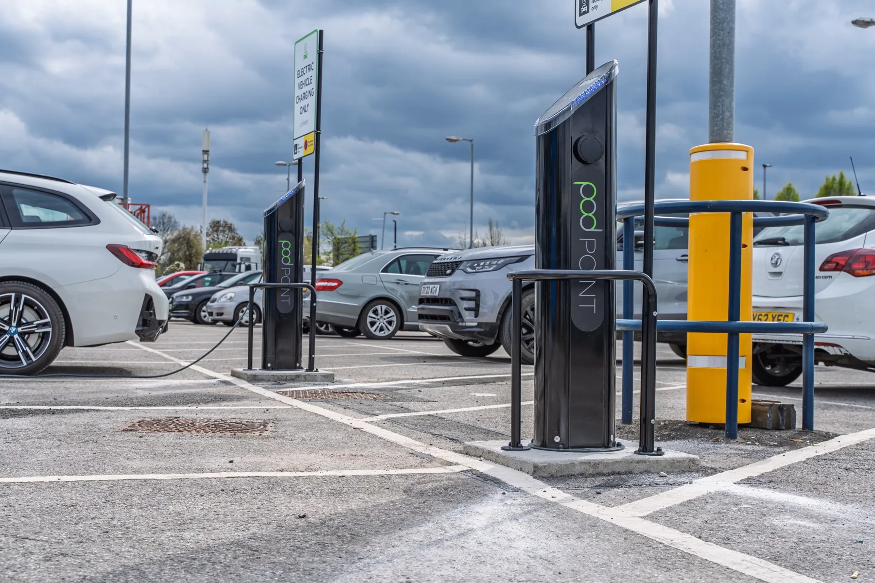 Manchester Etihad Stadium, workplace EV charging