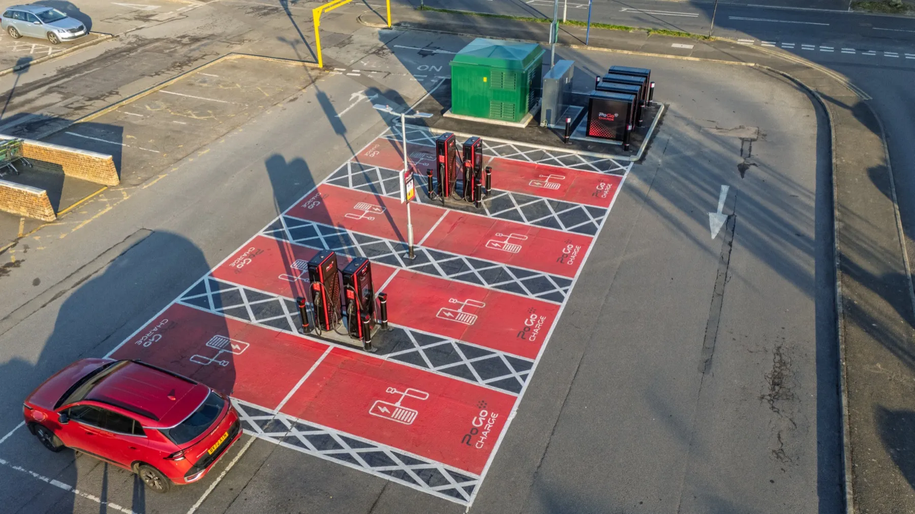 Mid Kent Shopping Centre charging hub