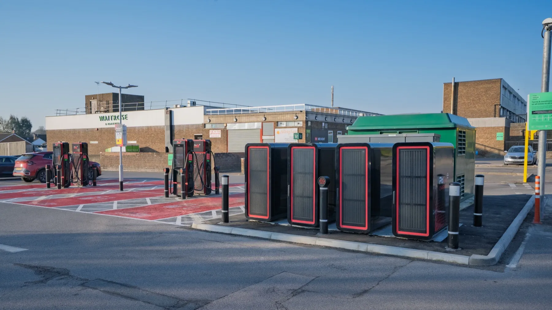 Mid Kent Shopping Centre charging hub