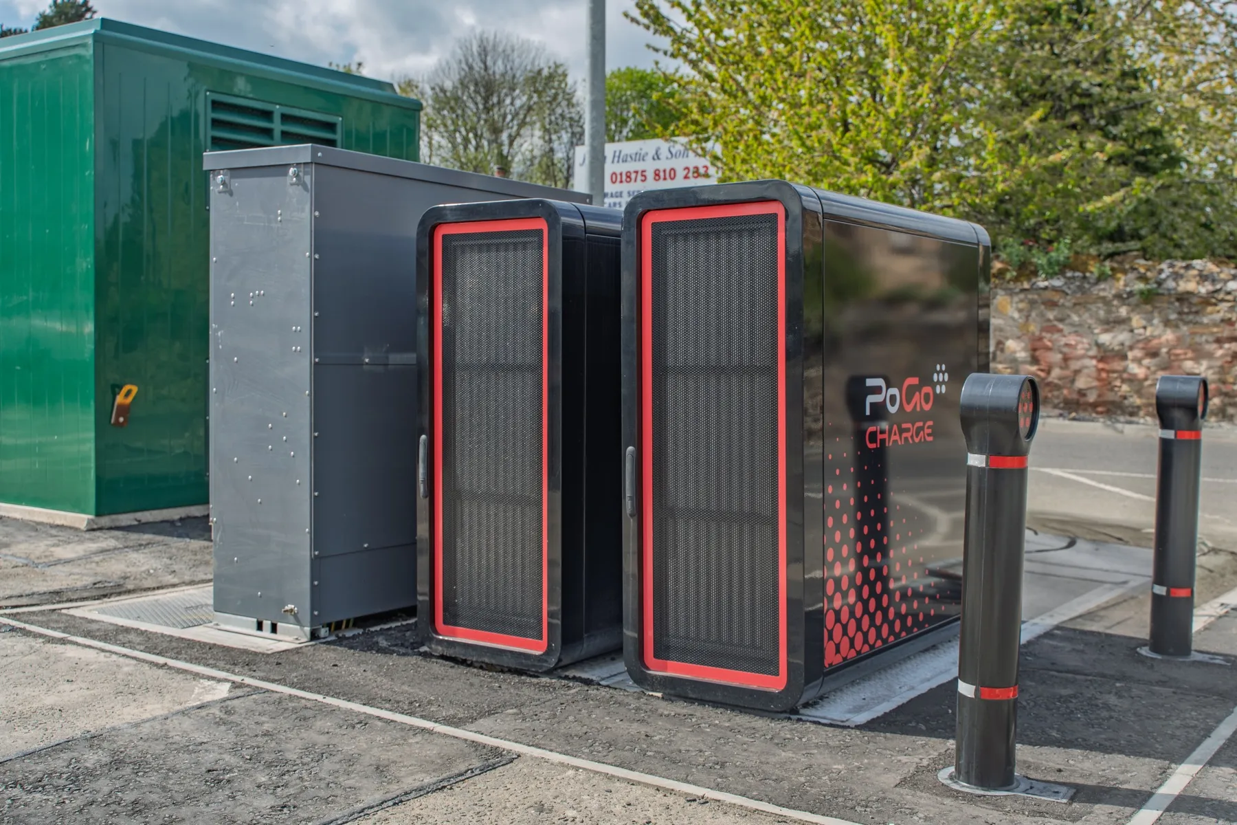 Prestonpans rapid charging hub
