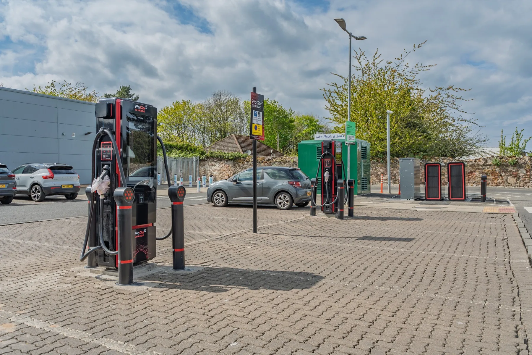 Prestonpans rapid charging hub
