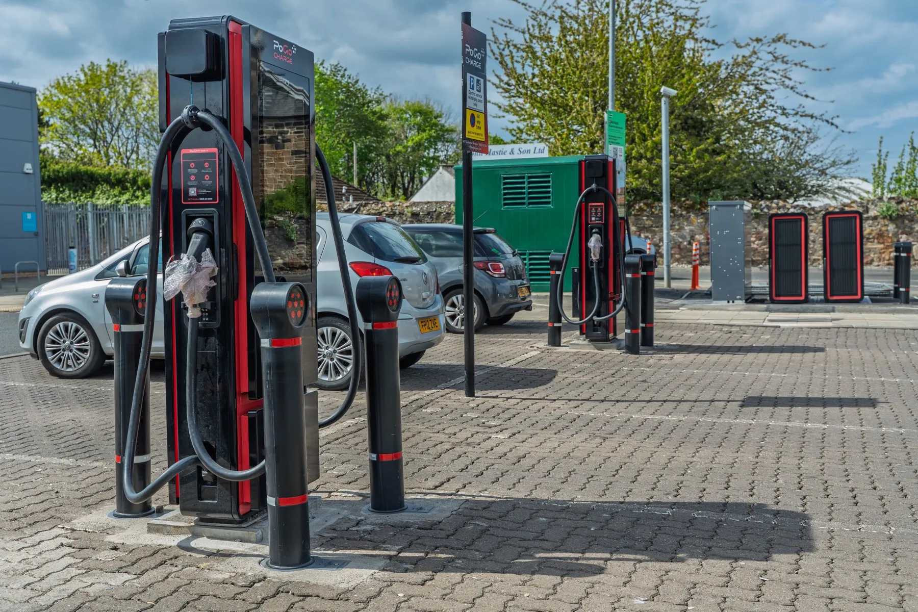 Prestonpans rapid charging hub