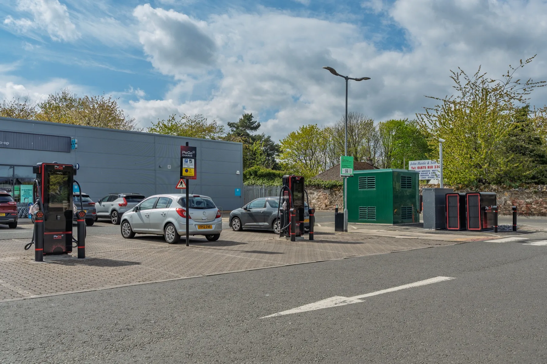 Prestonpans rapid charging hub